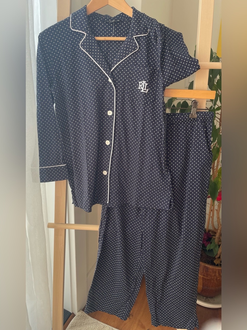 NEW Ralph Lauren cotton PJ set
